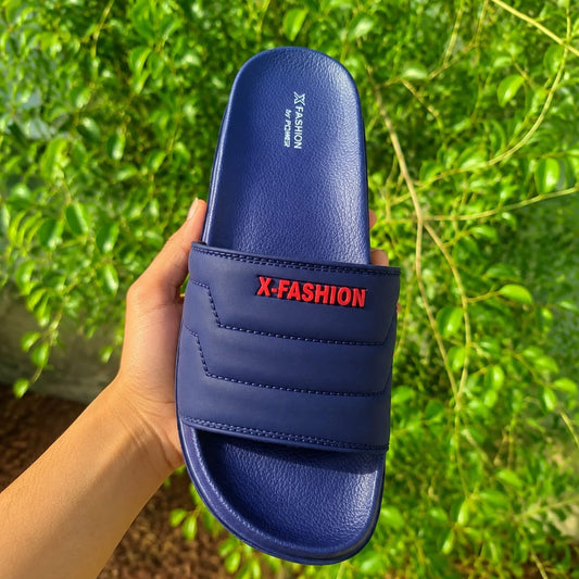 Men's Fashion Brand Slippers, Ultra Soft Anti-Slip Wear-Resistant Sandals, Casual Indoor Outdoor Eva Sole, Beach Slip-On Shoes