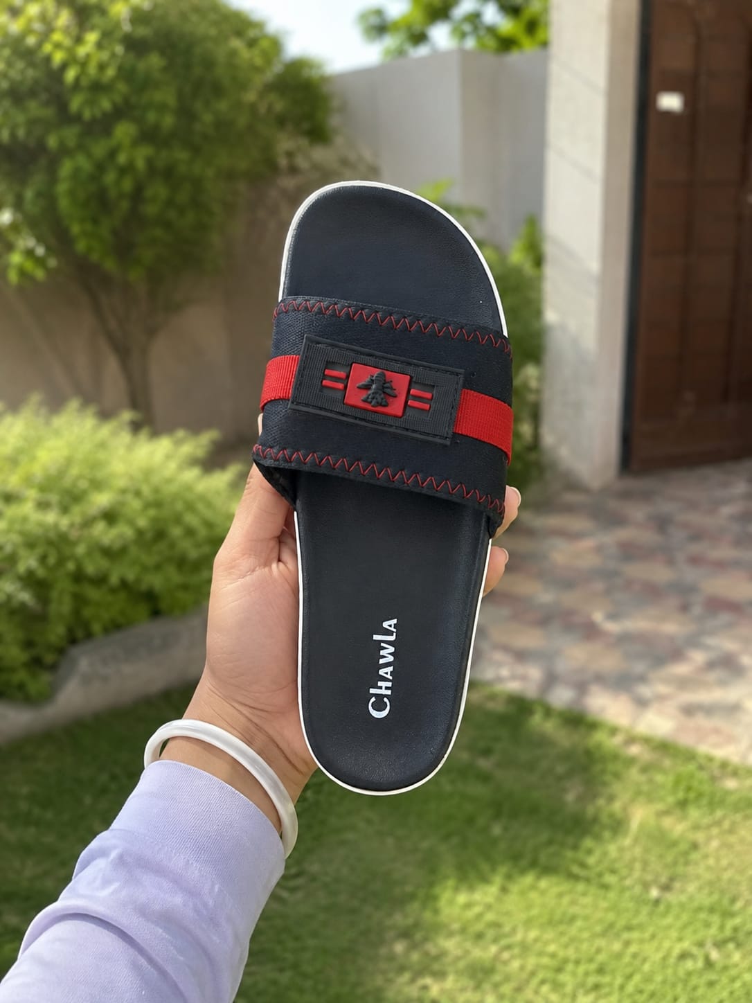 Shah G Men's Comfort Slipper, Soft Quality