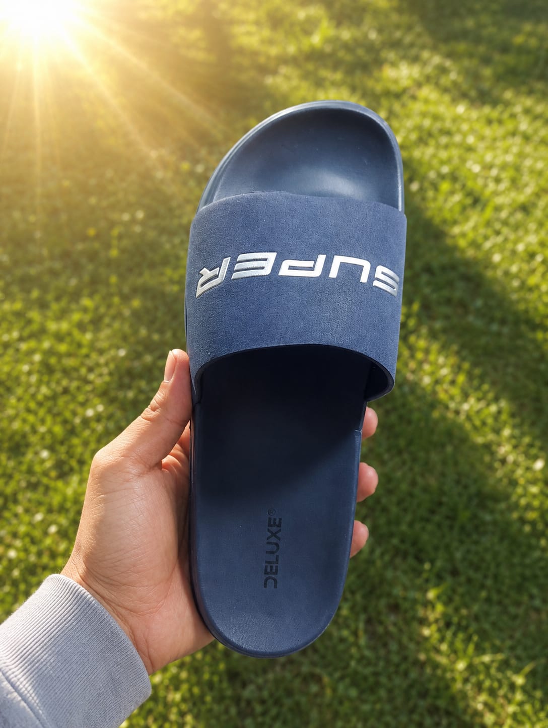 Men's Slippers Comfort sole Premium Look